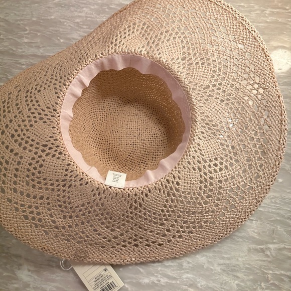 Light Pink Sun Hat NWT - Picture 3 of 3